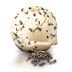 “LOVENTA” ice cream cream cream with straciatella flavoring